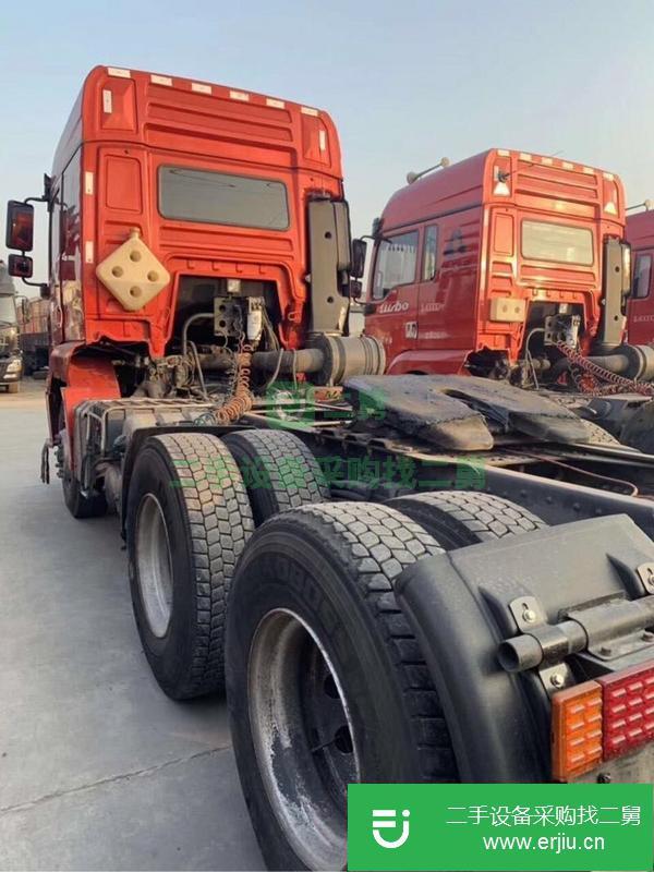 轉(zhuǎn)讓二手德龍M3000牽引車430馬力國五輕體雙驅(qū)全國分期
