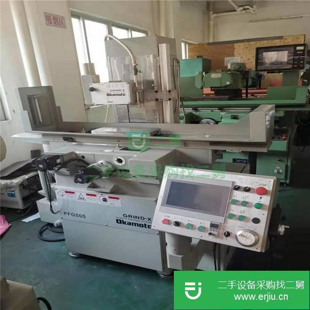 二手岡本手搖磨床，小平面磨床，二手精密磨床