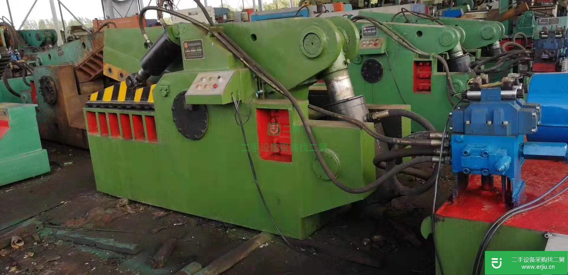 低價出售400噸華宏剪切機315噸金屬壓塊機