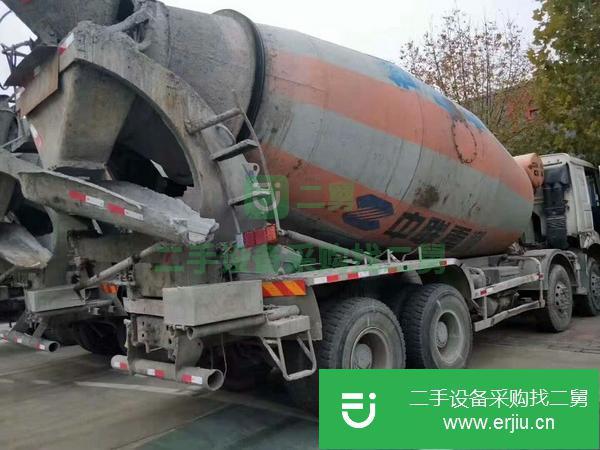 轉讓促銷二手國四14年18方攪拌罐車 手續(xù)齊全 二手混泥土攪拌車