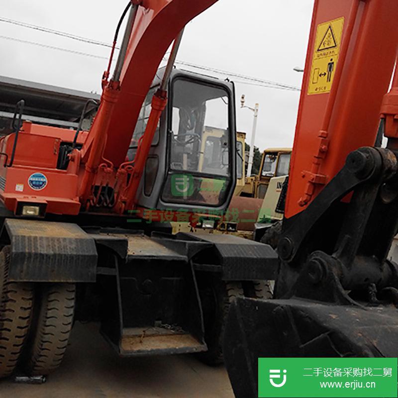 現貨轉讓 二手挖掘機 日立（Hitachi）輪式挖掘機 EX100W 11A