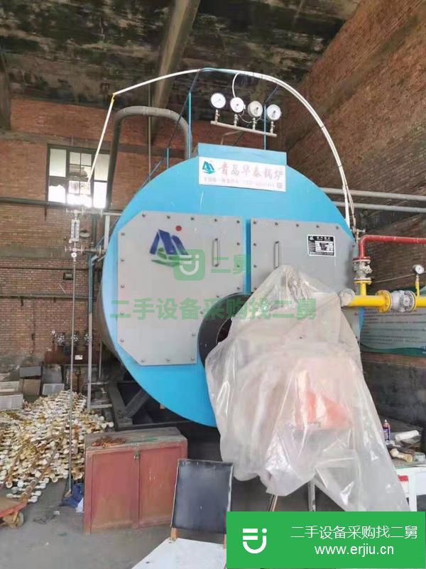 出售一臺六噸青島華泰燃油(氣)蒸汽鍋爐一套,