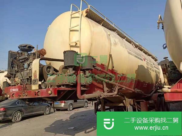 出售二手散裝水泥罐車35方標準罐001