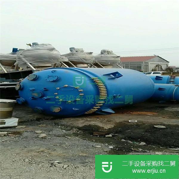 出售二手盤管反應釜 二手常壓反應釜 二手樹脂反應釜