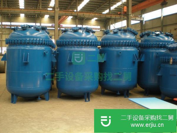 出售二手反應釜,搪瓷反應釜 不銹鋼反應釜,內外盤管反應釜,電加熱反應釜