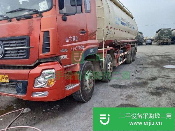 出售二手解放J6陜汽德龍豪沃歐曼散裝前四后八水泥罐車