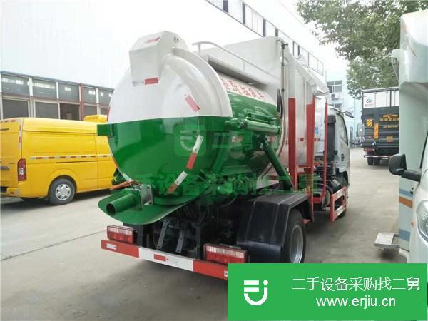 轉讓國六東風5方餐廚垃圾車(可分期)