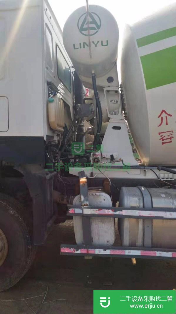 現車出售18年國五豪沃凌宇上裝大14方二手攪拌罐車  380馬力