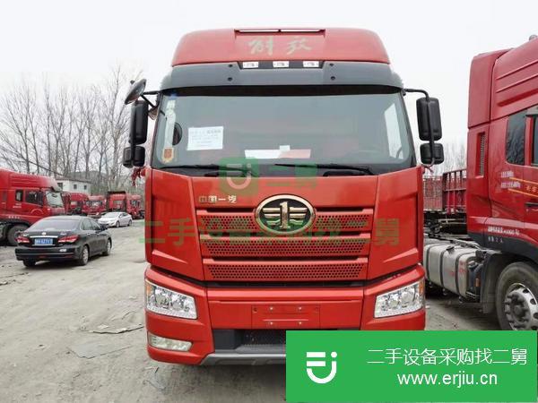 急轉二手解放J6P輕體雙驅5000馬力牽引車