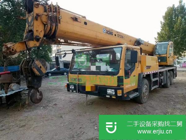 轉讓二手的12年6月徐工25k-2吊車