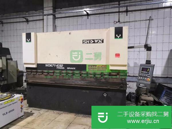威士頓3米2折彎機剪板激光切割機二手轉讓