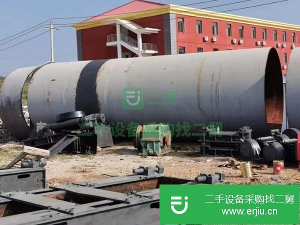 轉讓出售二手軸承回轉窯