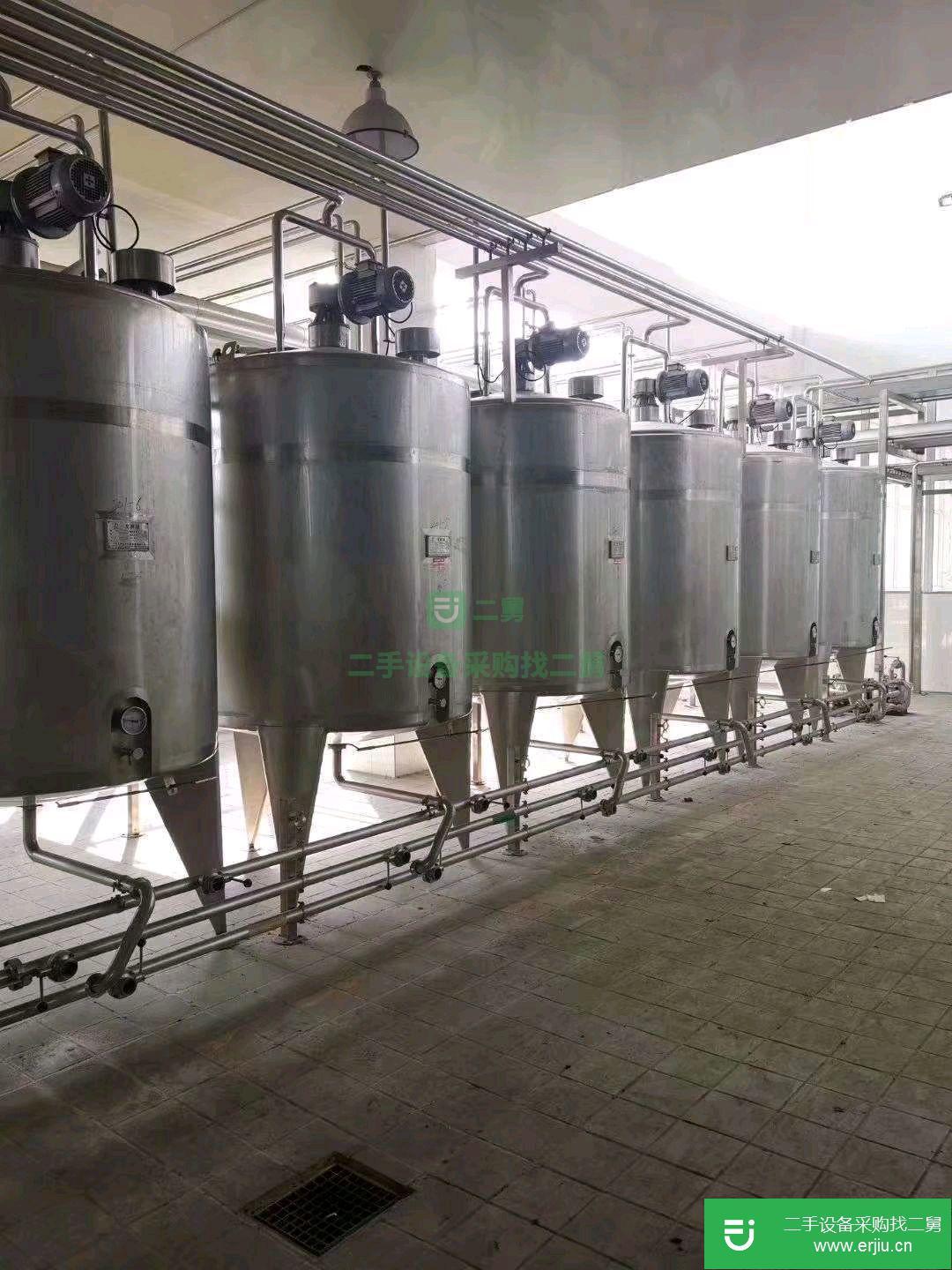 出售二手食品飲料儲罐攪拌罐