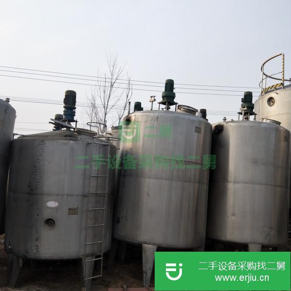 出售不銹鋼保溫攪拌罐食品級儲罐