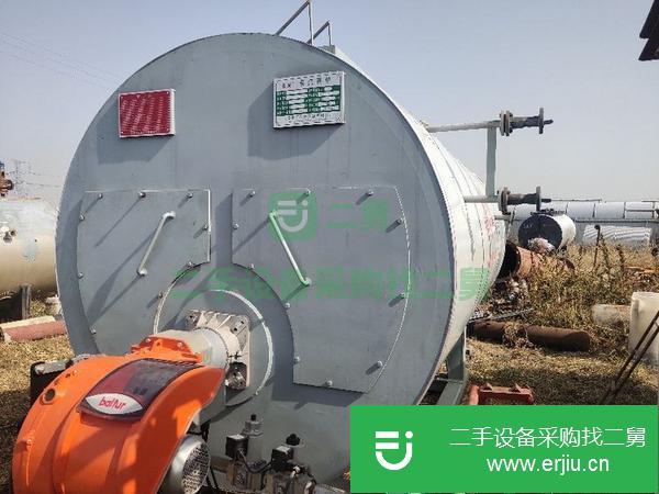 轉讓17年2噸燃氣蒸汽鍋爐，配件手續齊全