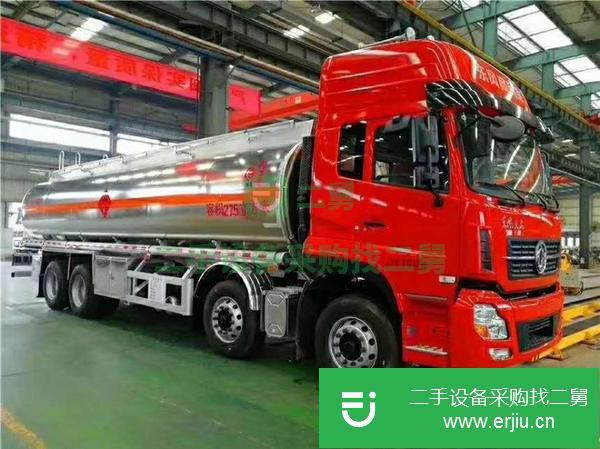 20噸國六前四后八鋁合金油罐車出售