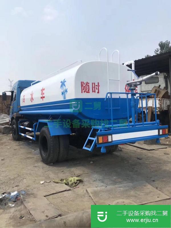 轉讓二手解放賽龍小八檔12噸灑水車
