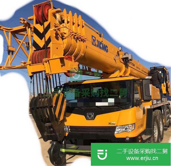轉(zhuǎn)讓二手的18年12月出廠 1000多小時(shí) 徐工75k吊車車況精品 新車狀態(tài)