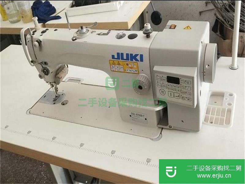 二手JUKI重機DDL-8700B-7直驅(qū)電腦平縫機 工業(yè)電腦縫紉機九成新