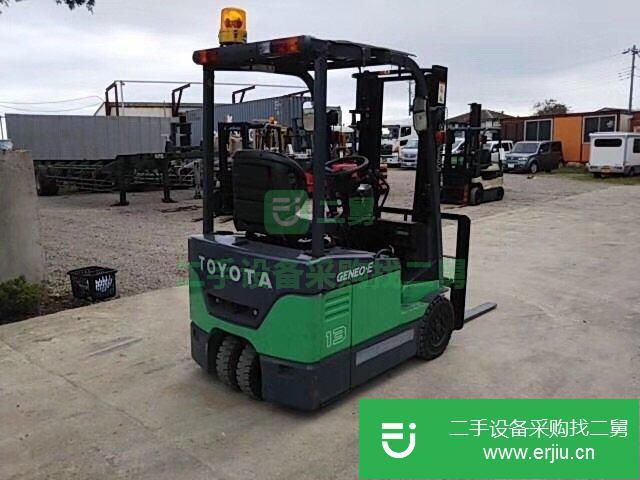 個人冷庫二手電動叉車轉讓，豐田1.5噸三支點電動叉車