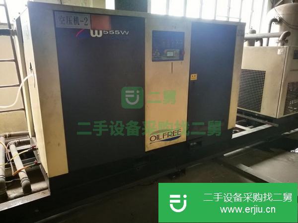 轉讓復盛水潤滑無油螺桿空壓機 10立方 水冷