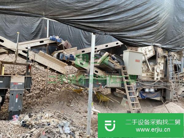 轉讓出售二手移動破碎車 破碎機