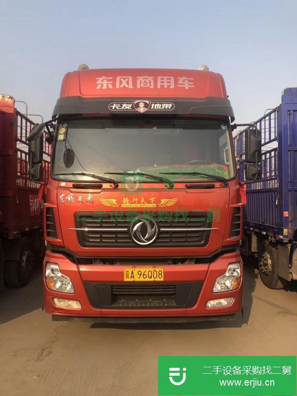 轉讓出售二手天龍420馬力貨車