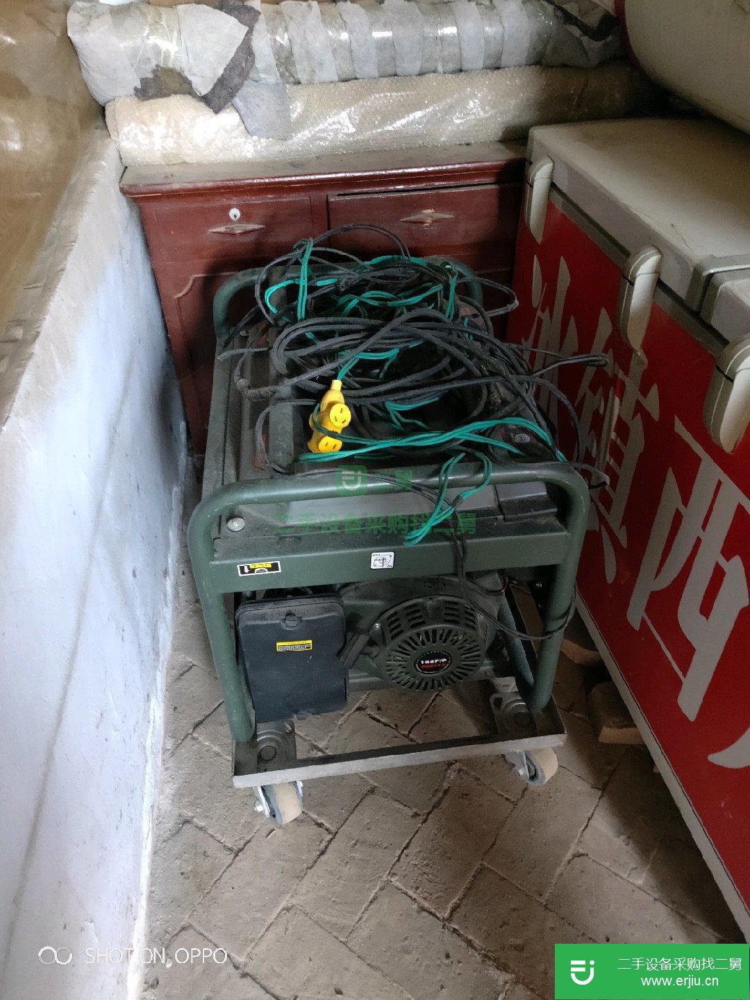 轉(zhuǎn)讓出售二手5千瓦的汽油發(fā)電機(jī)