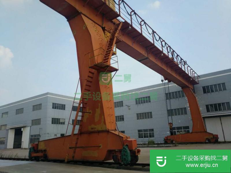 低價處理2臺 32/5噸龍門吊行車 跨度30米各懸6米