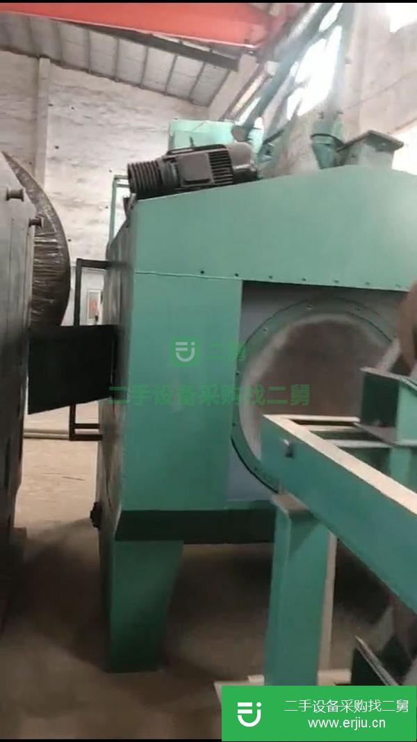 轉(zhuǎn)讓出售二手圓管專用拋丸機