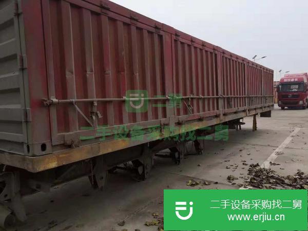 轉讓一批二手11米側翻半掛車 車況好 價格美麗