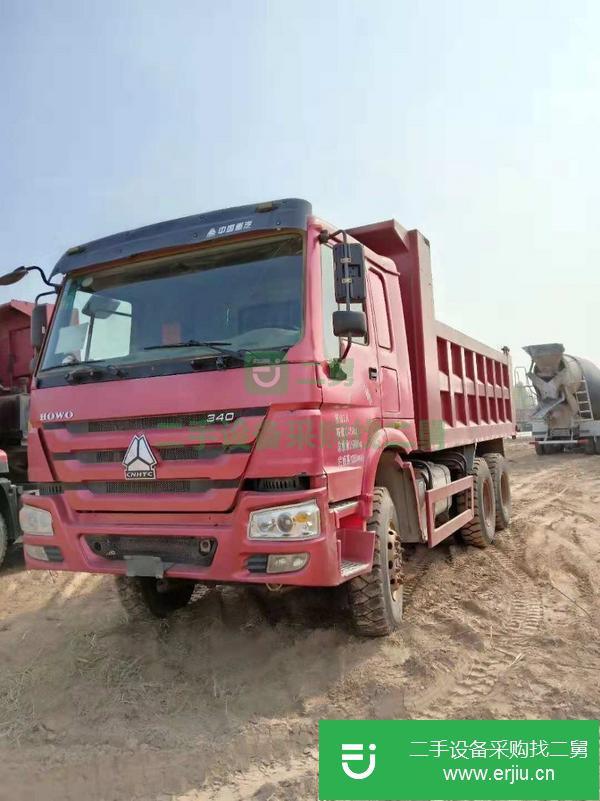 急轉一批國四豪沃自卸車 340馬力 后八輪