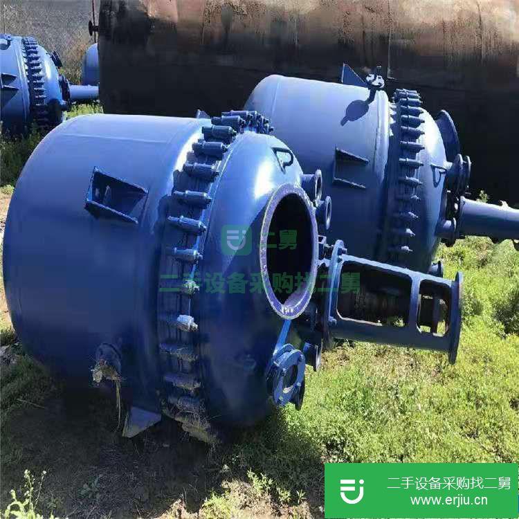 轉讓:二手不銹鋼反應釜 二手搪瓷反應釜 二手電加熱搪瓷反應釜