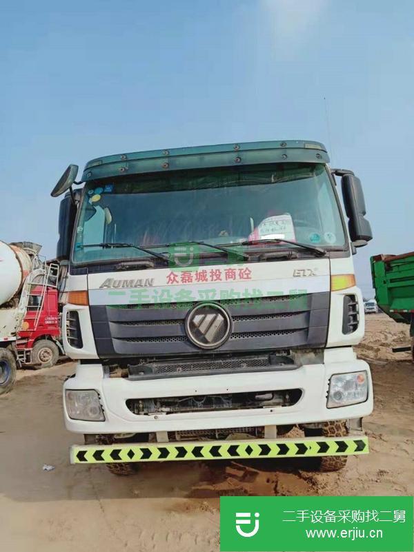 轉讓15年二手歐曼攪拌車 336馬力 后八輪
