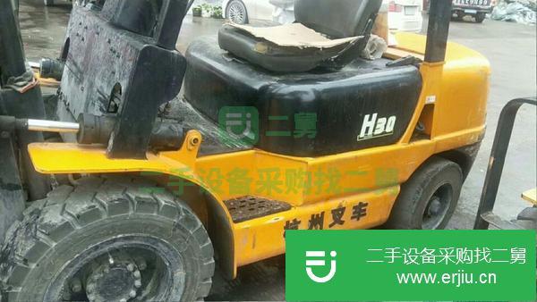 低價出售轉讓杭州叉車3噸帶測移