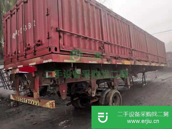 出售一批二手11米側(cè)翻半掛車 車況好 價(jià)格美麗