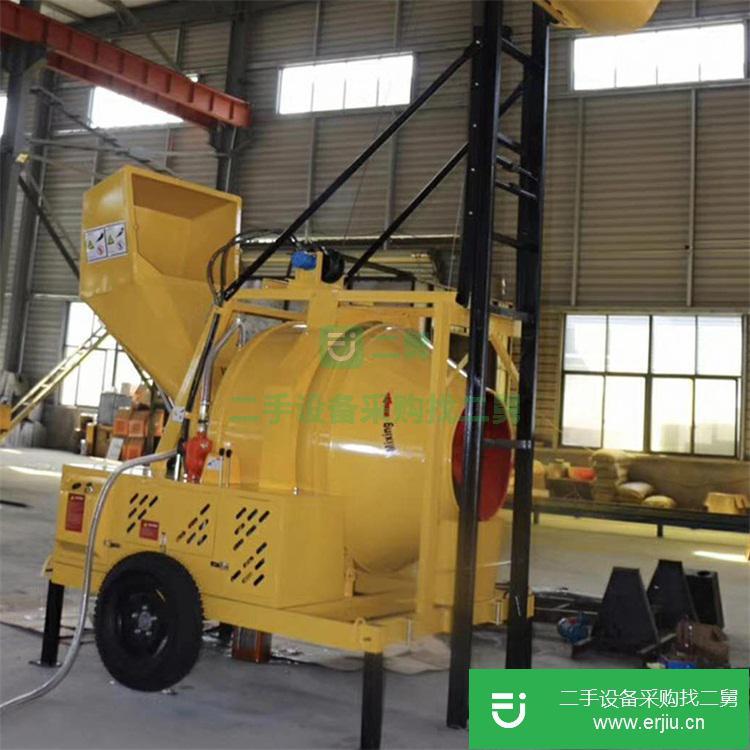 柴油攪拌機_350型混凝土攪拌機_建筑工地用滾筒式上料攪拌機