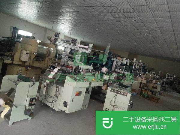 轉讓 二手威士達模切機(保修一年)商標機 輪轉機