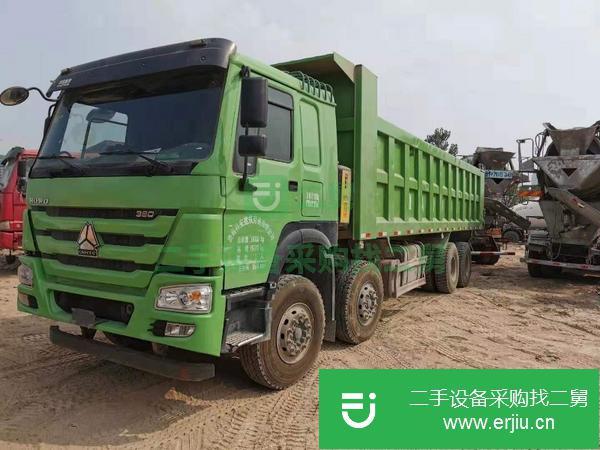 出售二手豪沃自卸車 國五 前四后八 8米6大箱  重汽發(fā)動機