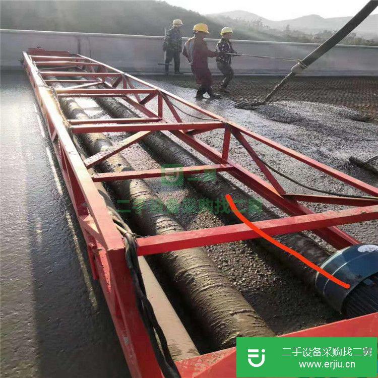 轉讓：九成新混泥土攤鋪機三滾軸一臺
