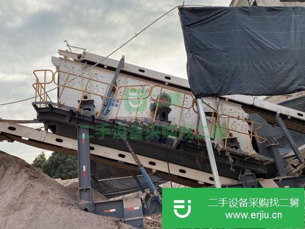 轉讓出售二手移動破碎車 破碎機