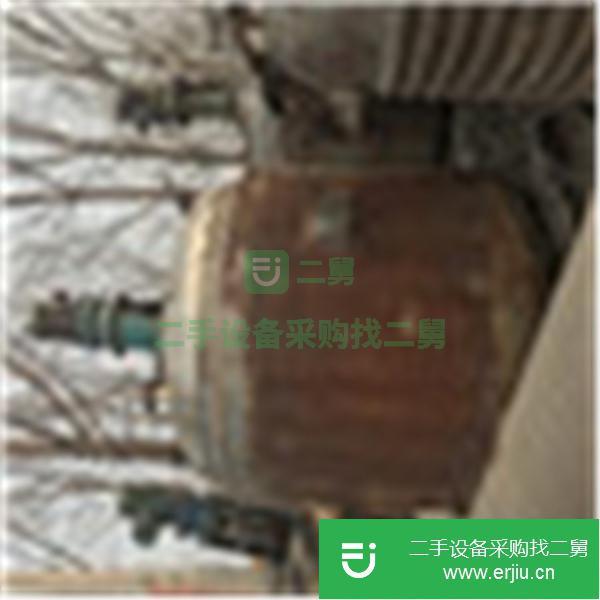 二手6.7立方不銹鋼外夾套反應釜