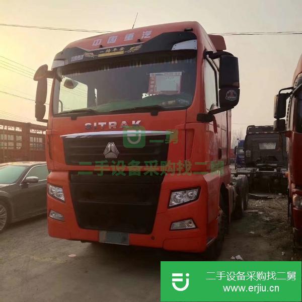 出售二手牽引車重汽汕德卡國五牽引車可按揭