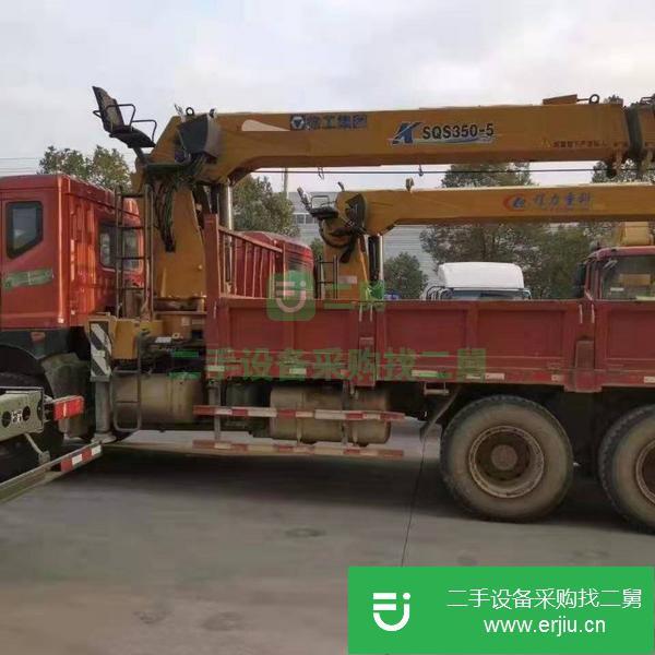 二手18年8月徐工14噸5節(jié)臂汽車吊低價出售