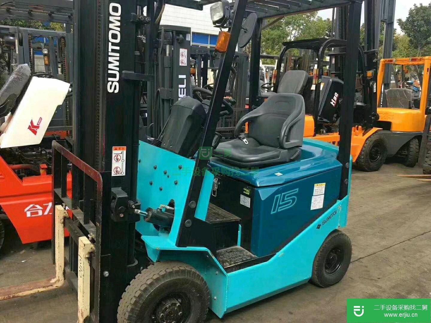 低價轉讓一臺豐田電瓶1噸2噸叉車，二手叉車便宜處理 (二手叉車豐田電動叉車)