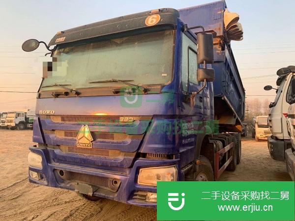 二手工程翻斗車低價(jià)出售 18年國(guó)五5米8 二手后八輪自卸車
