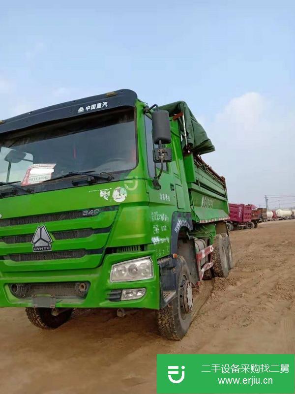 轉(zhuǎn)讓急售一批國(guó)四豪沃自卸車(chē) 340馬力 后八輪