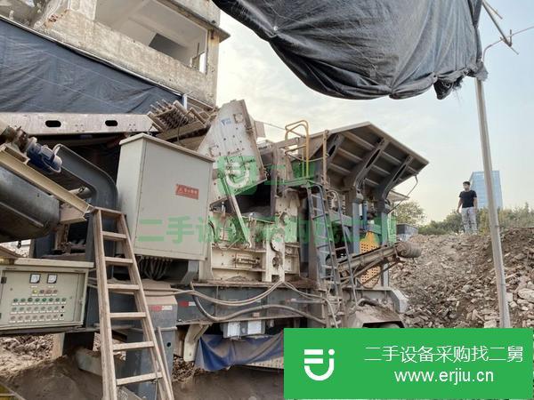 轉讓出售二手移動破碎車 破碎機