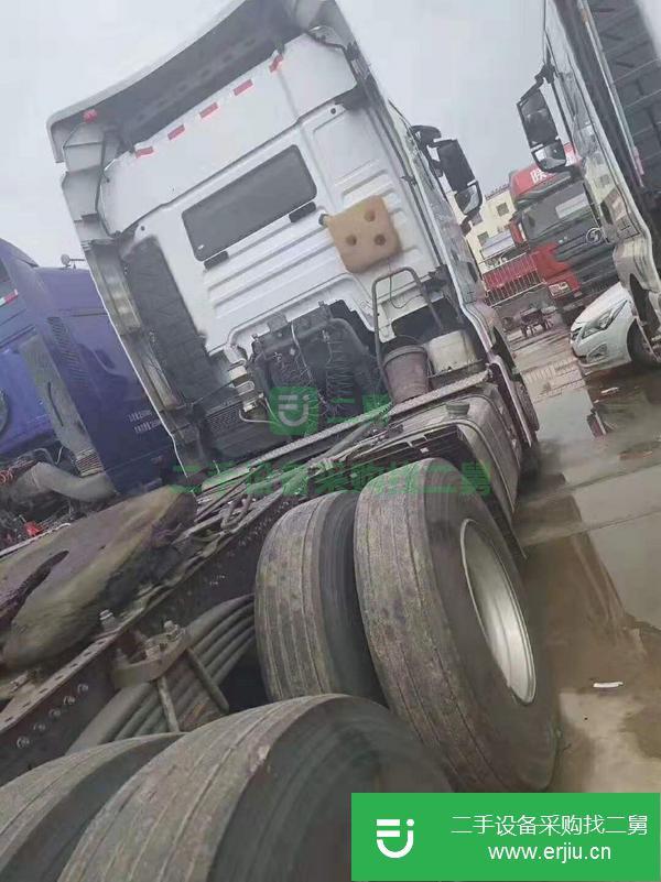 出售二手17年國五汕德卡牽引車 德國曼 540馬力