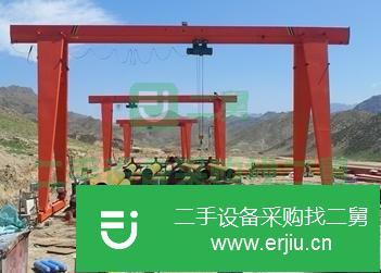 轉讓二手16噸龍門起重機,跨度7.2米,腿高8米